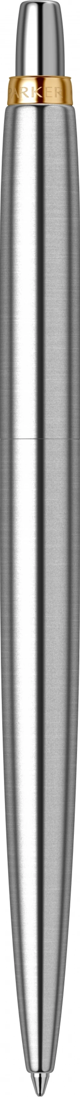 Ручка шариковая Parker Jotter Core K63, Stainless Steel GT — фото 4